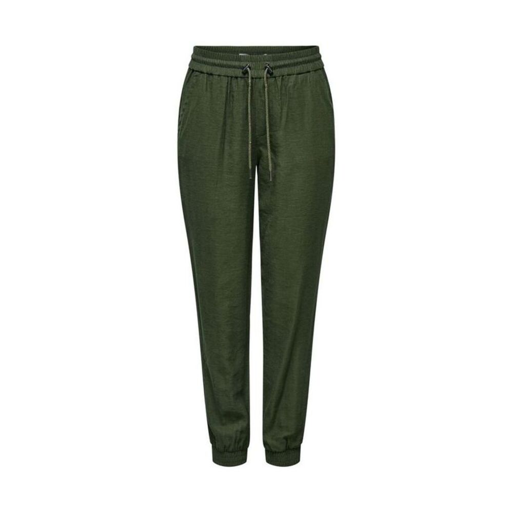 Only Green Viscose Casual Women's Pants